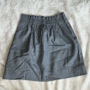 Jcrew Wool Blend Skirt